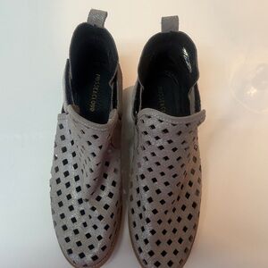 Musse & Cloud Gray Ankle Booties